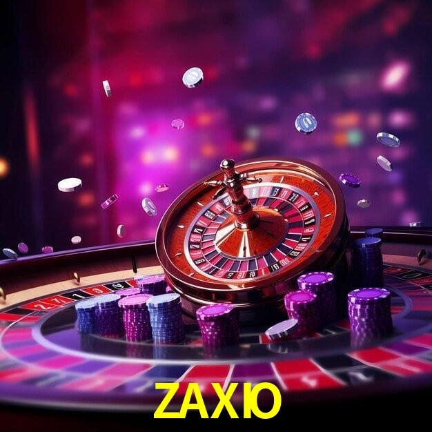 ZAXIO Casino - juegos, cajero y retiros Lobby ZAXIO Casino con mesas, rodillos, cajero y acceso móvil seguro